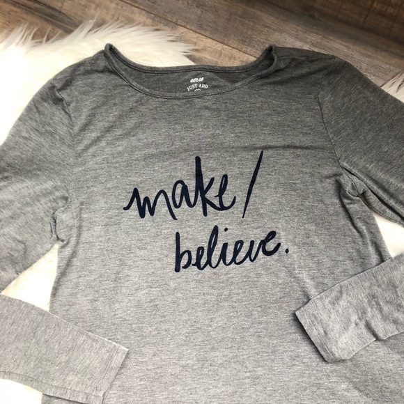 aerie Tops - Aerie “Just Add Leggings” Make Believe Top M